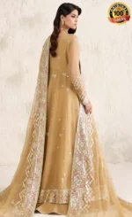 Beige Lehenga For Wedding Guests s(4)