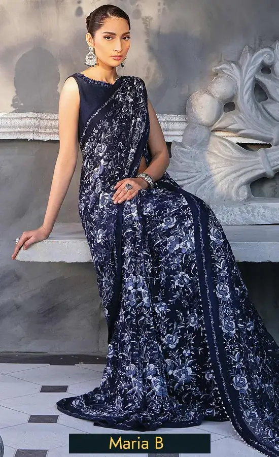 Champagne Saree For Wedding Guestsss (2)
