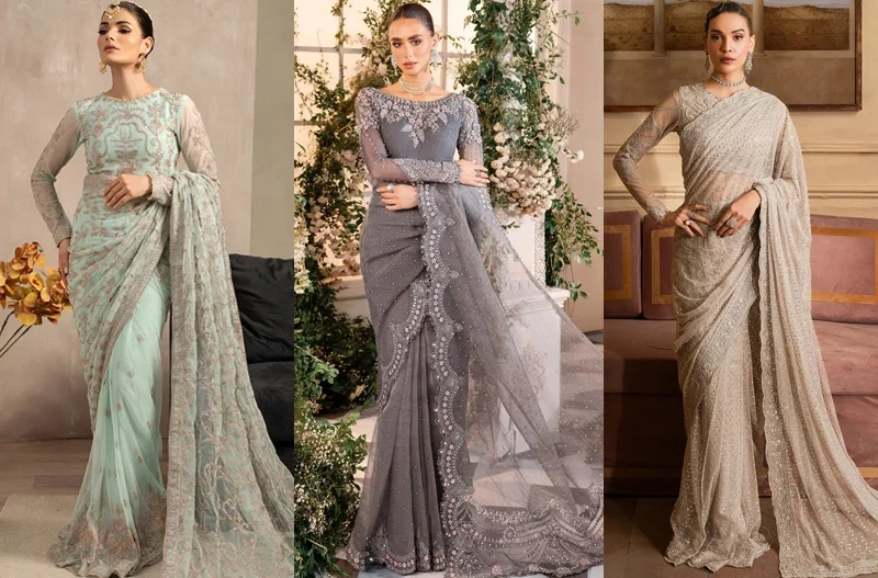Plus Size Saree