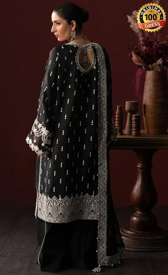 Embroidered Tussar Silk VOL 1 LOOK 02 Dress (3)