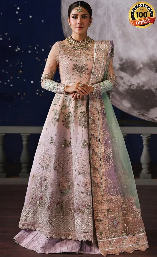 Nureh Embroidered Organza NL-81 Daria Dress (1) Nureh Embroidered Organza NL-81 Daria Dress (1)