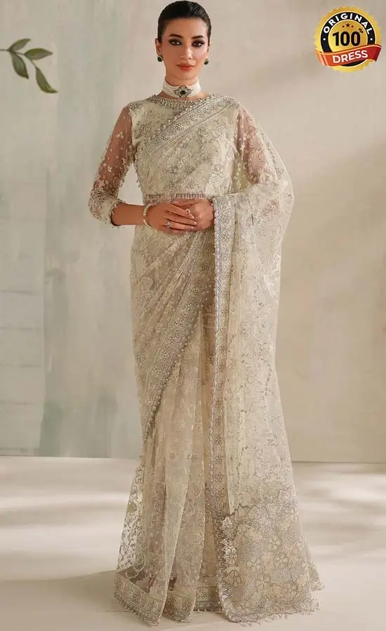 Baroque PK Embroidered Net UF-4372 Dress (4)