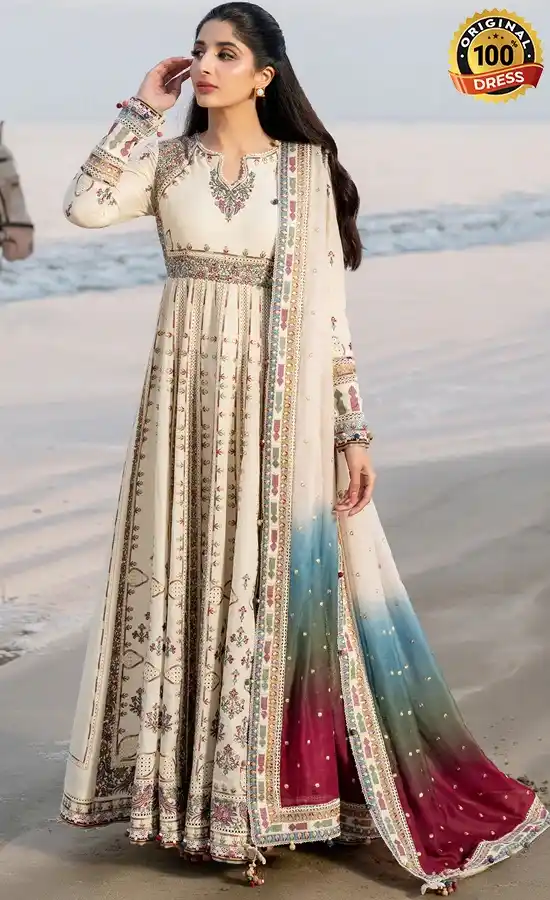 Jazmin Embroidered Lawn SL25-D9 Dress (4) Jazmin Embroidered Lawn SL25-D9 Dress (4)