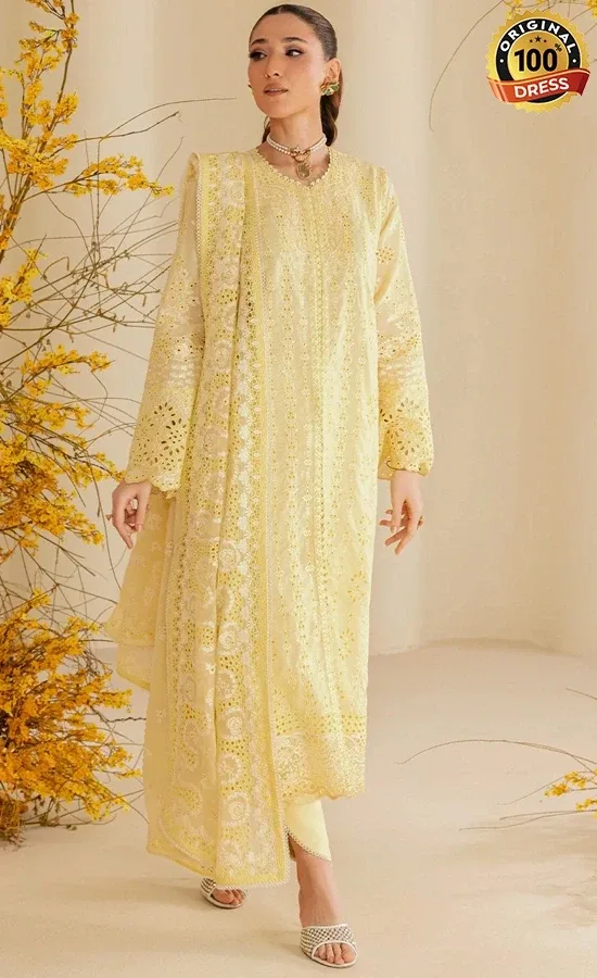 Aik Atelier Embroidered Silk B2604A Dress (1)