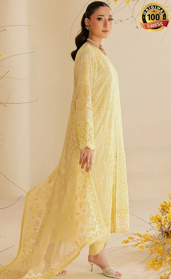 Aik Atelier Embroidered Silk B2604A Dress (3)