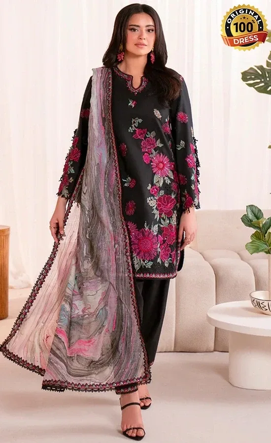 Maryum N Maria Embroidered Lawn Anais Dress (1) Maryum N Maria Embroidered Lawn Anais Dress (1)
