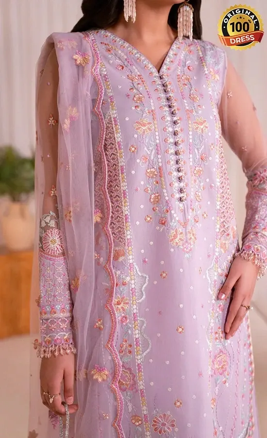 Maryum N Maria Embroidered Lawn Elise Dress (3)
