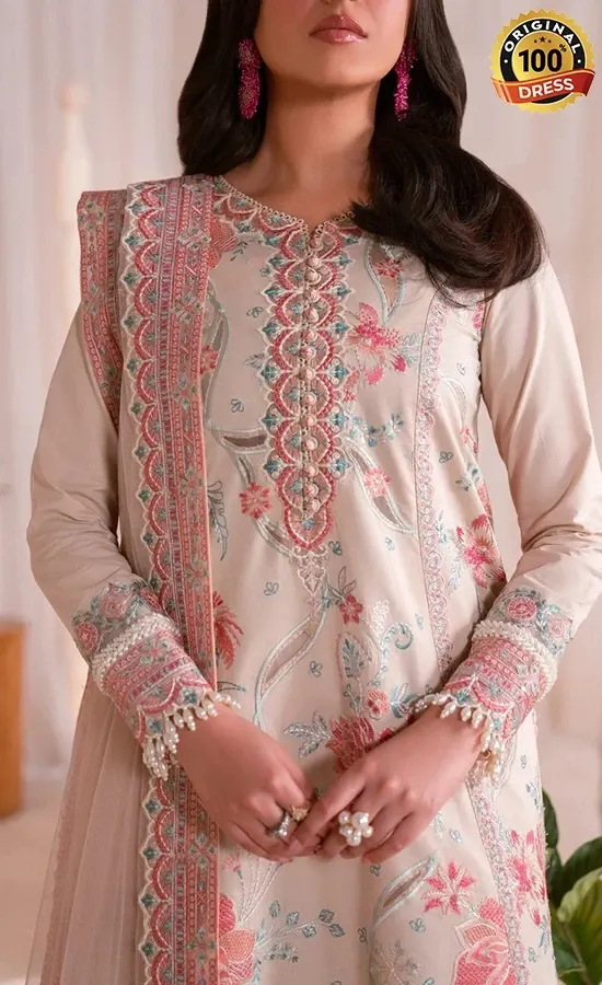 Maryum N Maria Embroidered Lawn Madeleine Dress (3)