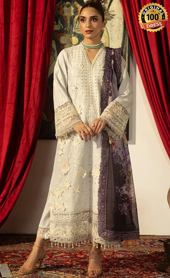 Imrozia PK Embroidered Lawn Rameen Dress (3) Imrozia PK Embroidered Lawn Rameen Dress (3)