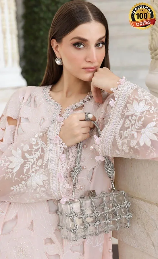 Maria B Embroidered Lawn EL-26-02 Dress (4)