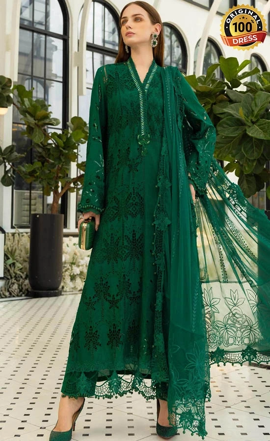 Maria B Embroidered Lawn EL-26-04 Dress (2)
