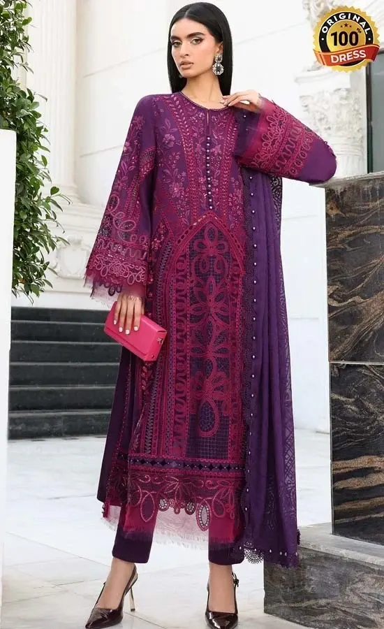 Maria B Embroidered Lawn EL-26-14 Dress Maria B Embroidered Lawn EL 26 14 Dress sd mobile auto