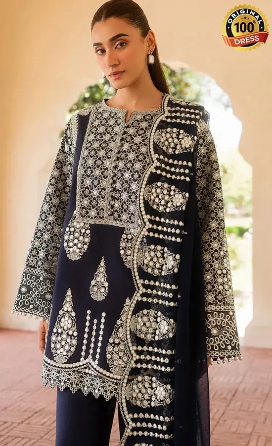 Maryum N Maria Embroidered Lawn MSU0638 Dress (4)