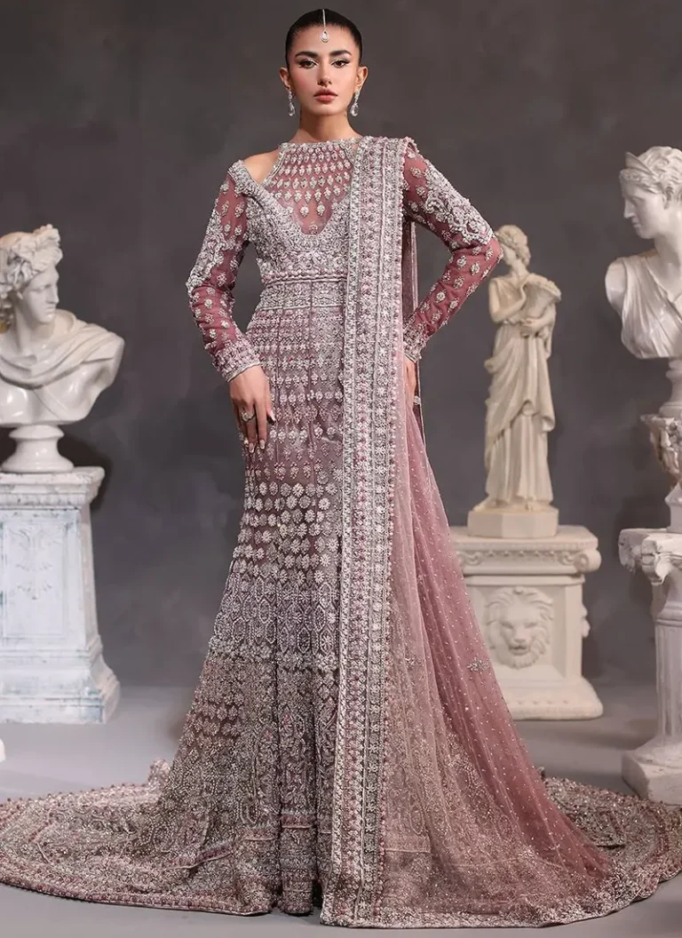 Ahmed Sultan Mermaid Lehenga Ahmed Sultan mermaid lehenga with pure hand embroidery and elegant bridal embellishments