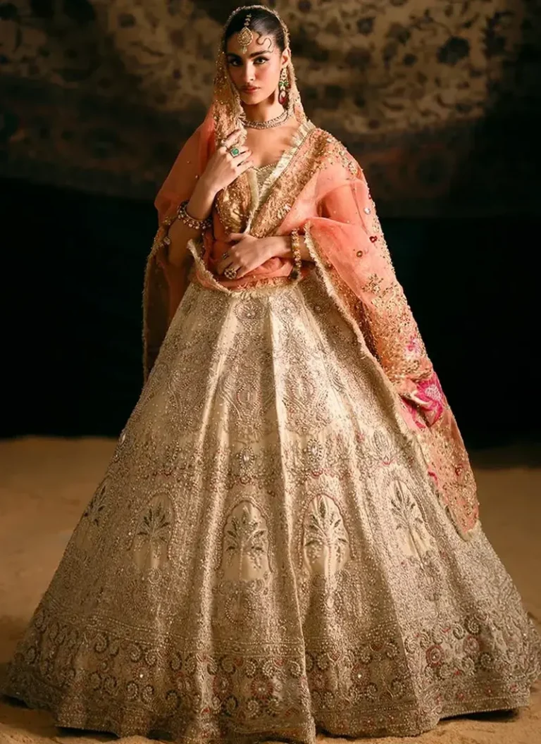 Ali Xeeshan Ivory Lehenga (Inspired Version) Video