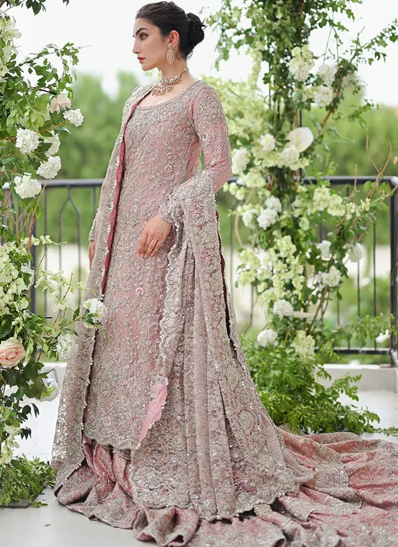 Farah Talib Aziz Pink Farshi Lehenga (3)