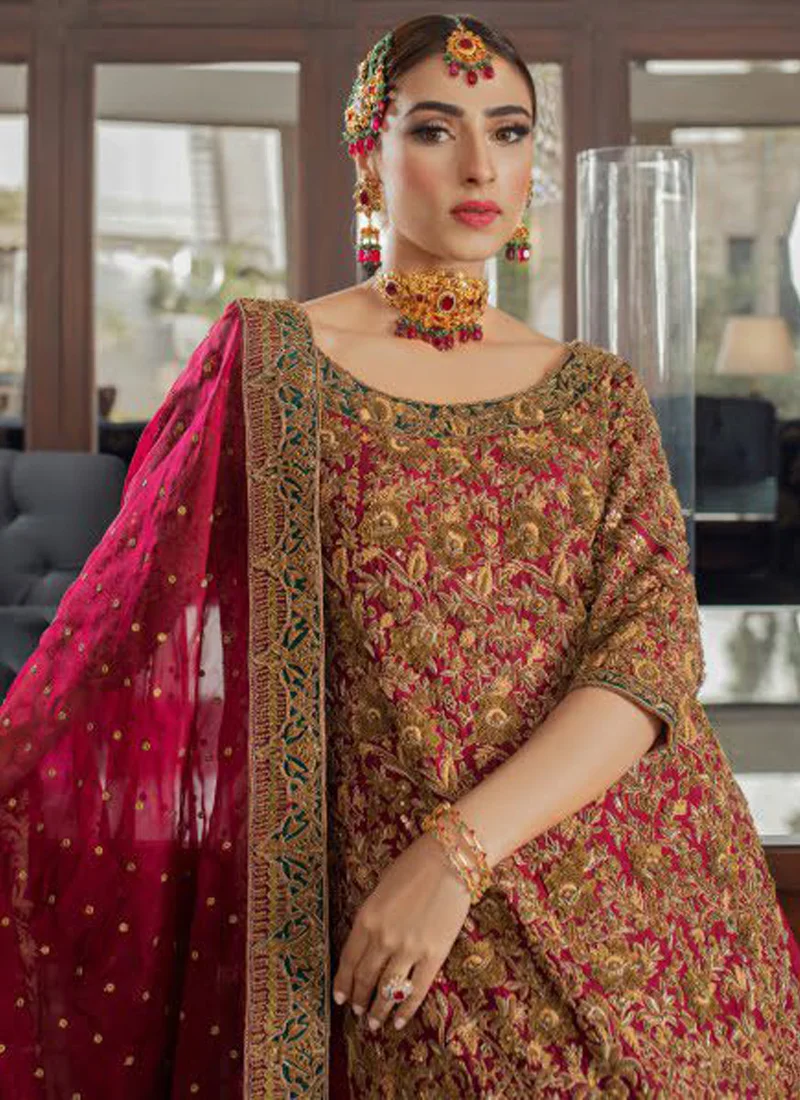 HSY Red Lehenga (3)