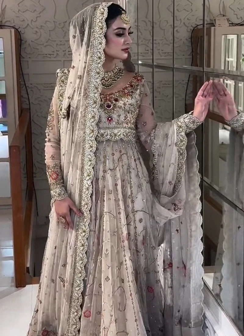 Haris Shakeel Ivory Bridal Maxi (2)