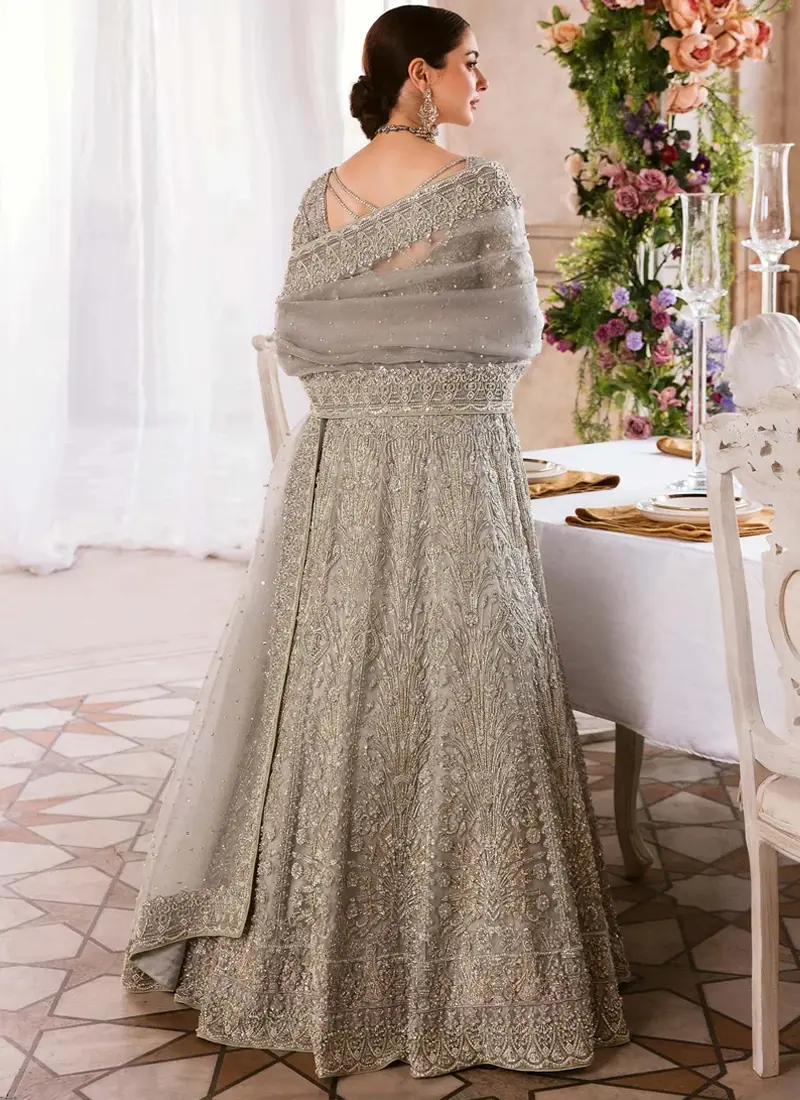 Kanwal Malik Grey Lehenga Choli (2)