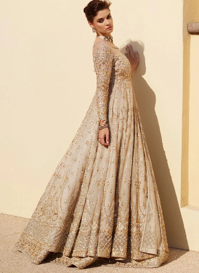 Kanwal Malik Ivory Gown (2)