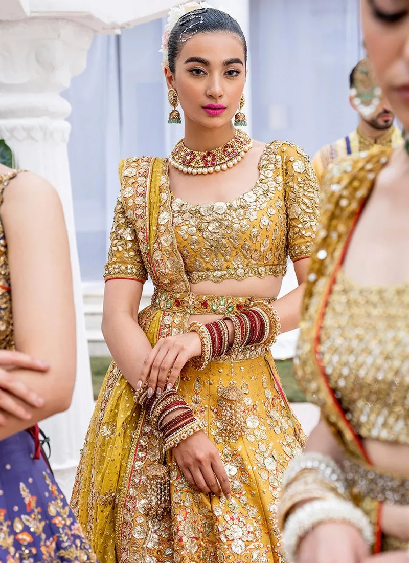 Nomi Ansari Mehndi Dress (4)