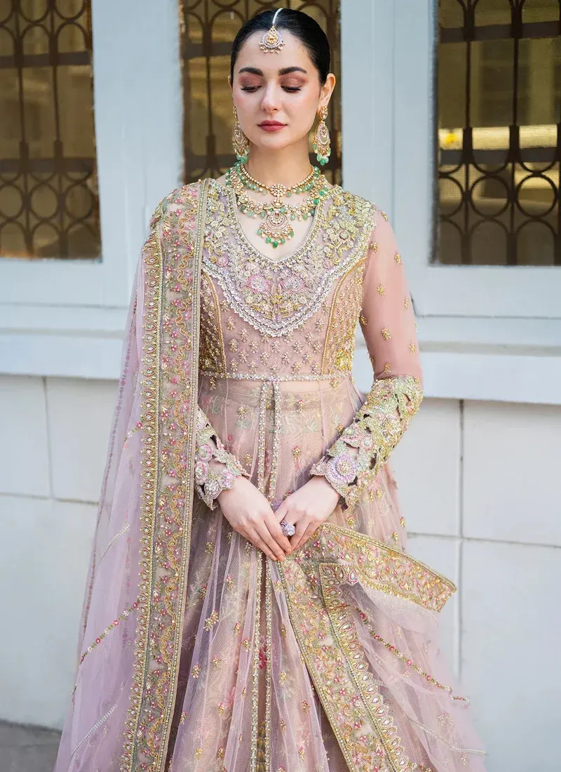 Sadaf Fawad Khan Purple Lehenga (3)