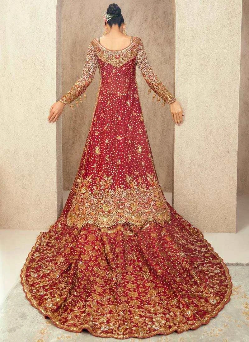 Tena Durrani Farshi Lehenga with Gown (5)